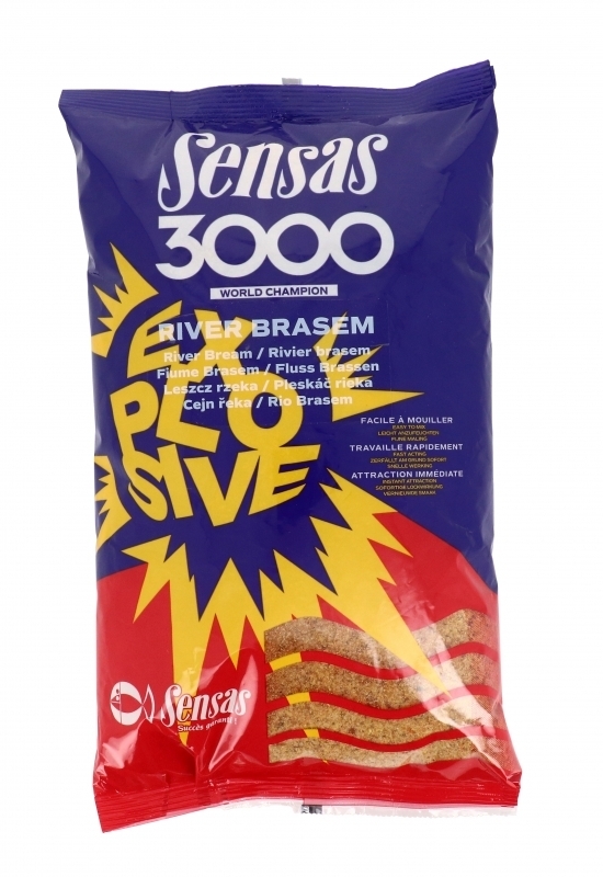 Sensas 3000 Explosive river brasem